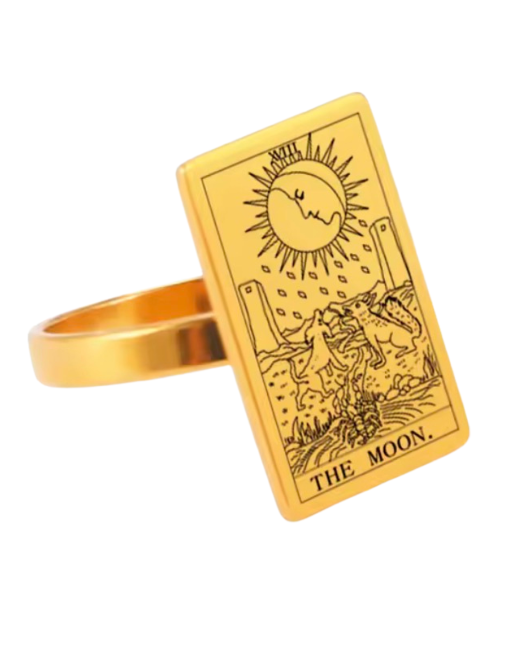 Anillo tarot La Luna