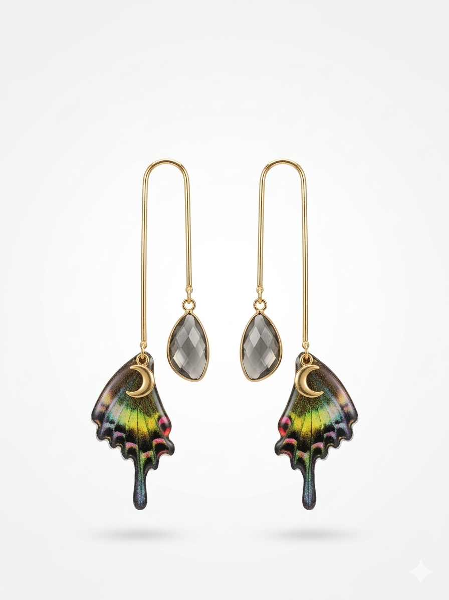 Aretes Magical Forest Wings