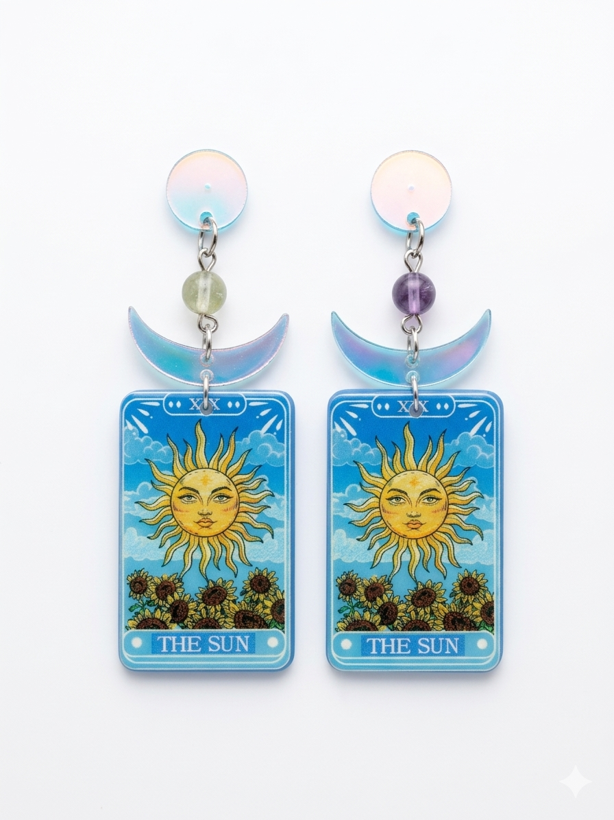 Aretes tarot Sun