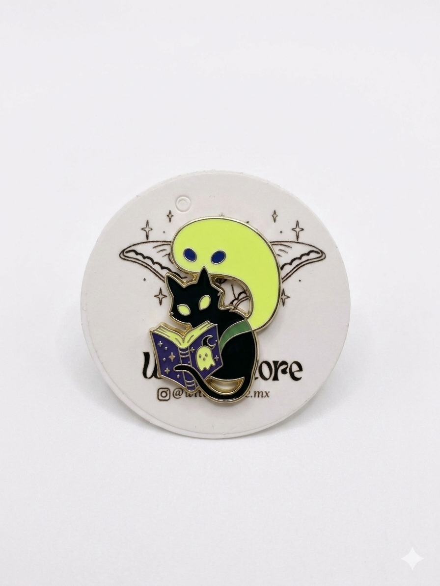 Pin gato fantasma