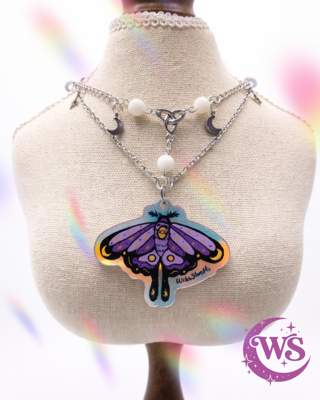 Magical Moth Gargantilla